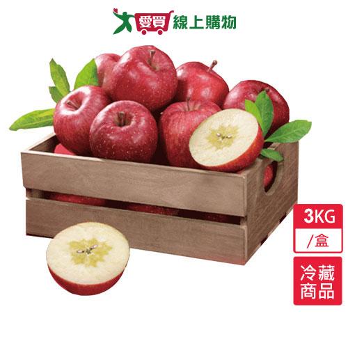 日本蜜富士蘋果3KG/盒(約8-10粒)【愛買冷藏】