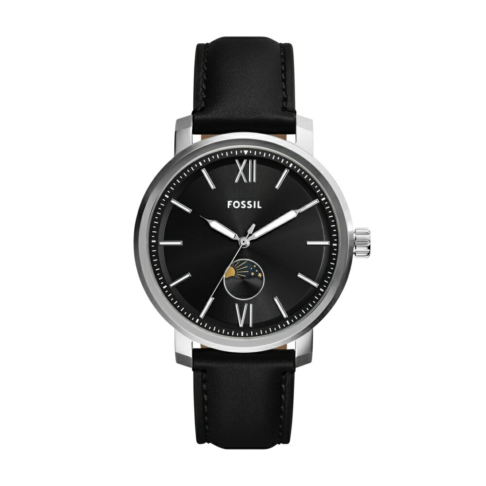 送禮首選★FOSSIL 美式經典月相腕錶BQ2906【美國時尚品牌】  附提袋【全館滿額折價★FOSSIL全系列包夾送美妝蛋】