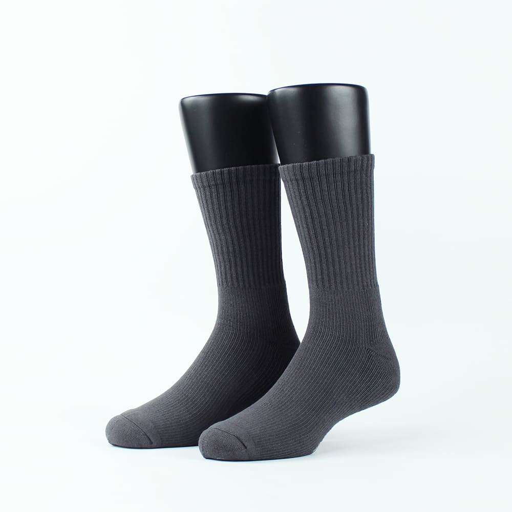 FOOTER素面輕壓力高筒襪 除臭襪 運動襪 襪子男款(T99L/XL) 3