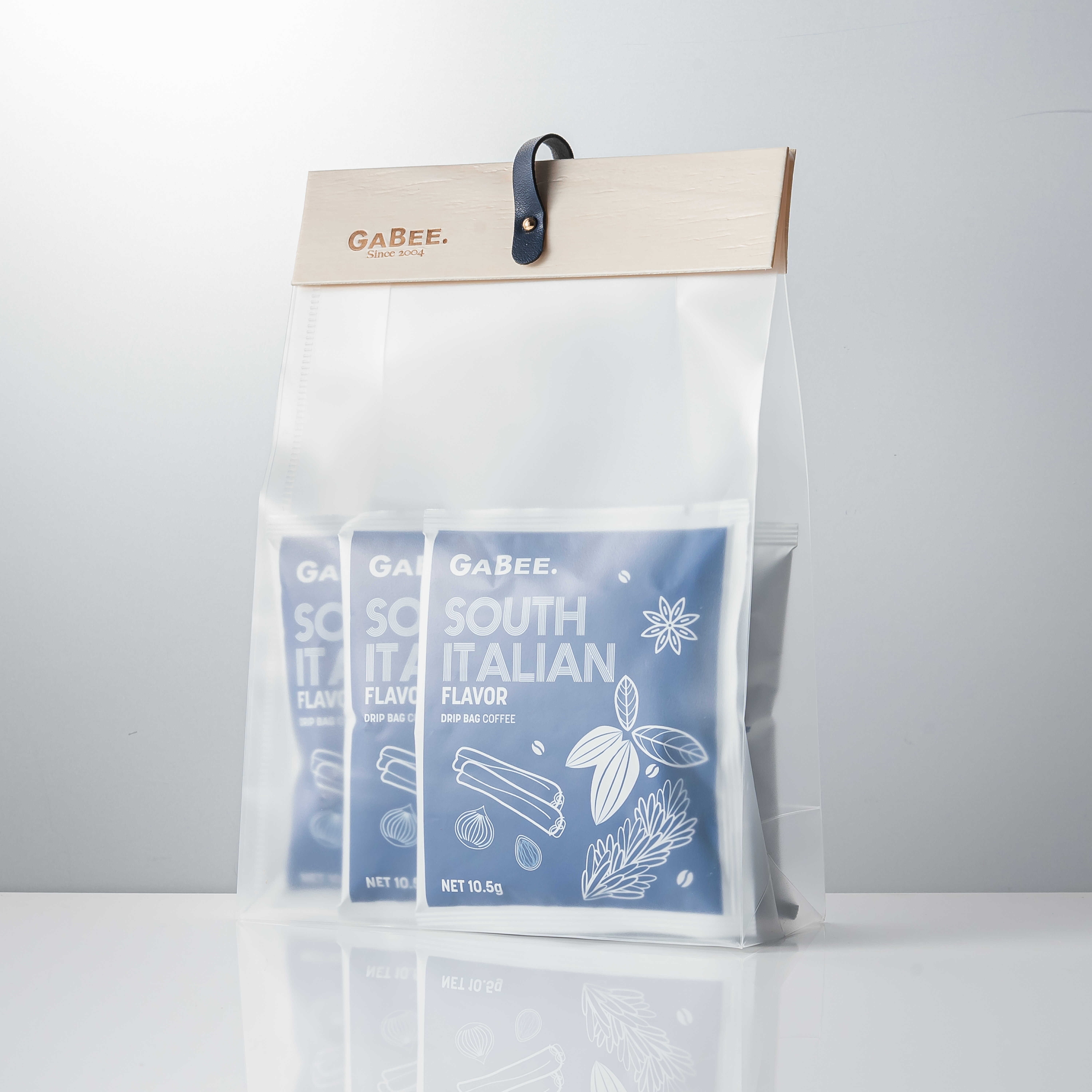 ｜GABEE. 精品濾掛咖啡系列｜GABEE.「南義風格經典配方」鑽石型濾掛咖啡10入 3