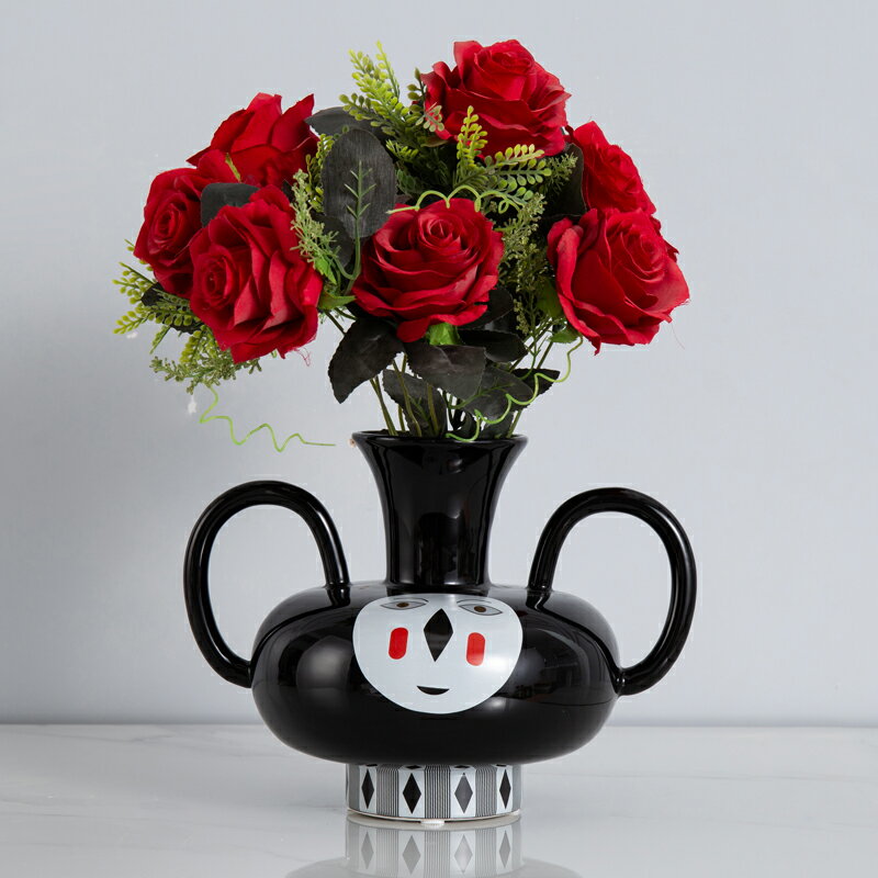 蝶陶輕奢樣板房裝飾擺件工藝品北歐創意客廳藝術擺設玄關酒店軟裝 5