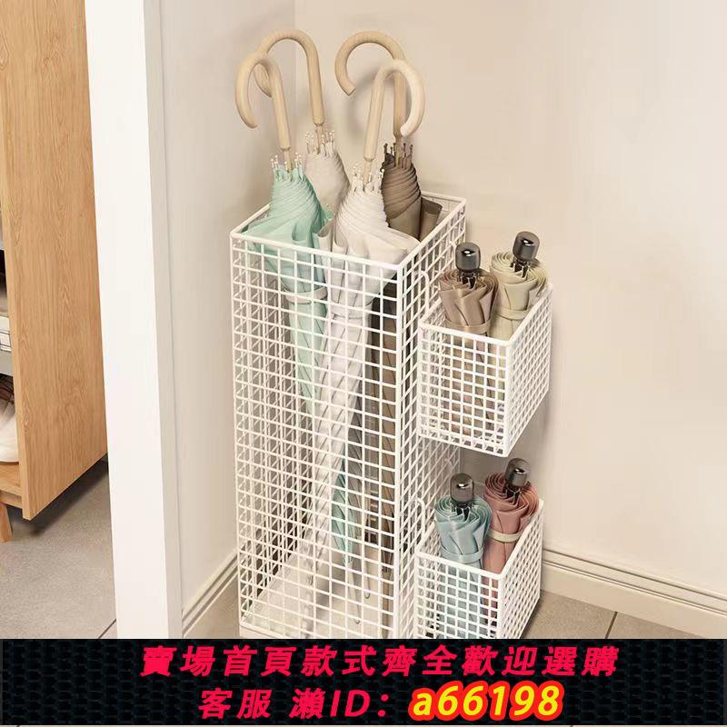【臺灣公司 可開發票】雨傘收納家用門口放傘神器大容量傘架傘桶商用瀝水收納筒瑜伽收納
