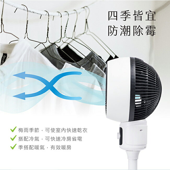 【RASTO】 AF4 渦流式直立空氣循環風扇 電扇 電風扇 夏天必備 循環扇 夏季 涼扇 4