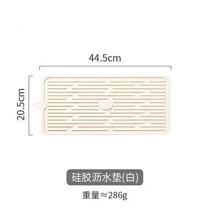 瀝水墊 加厚隔熱矽膠條紋耐熱防燙鍋墊杯墊加大號家用廚房瀝水墊