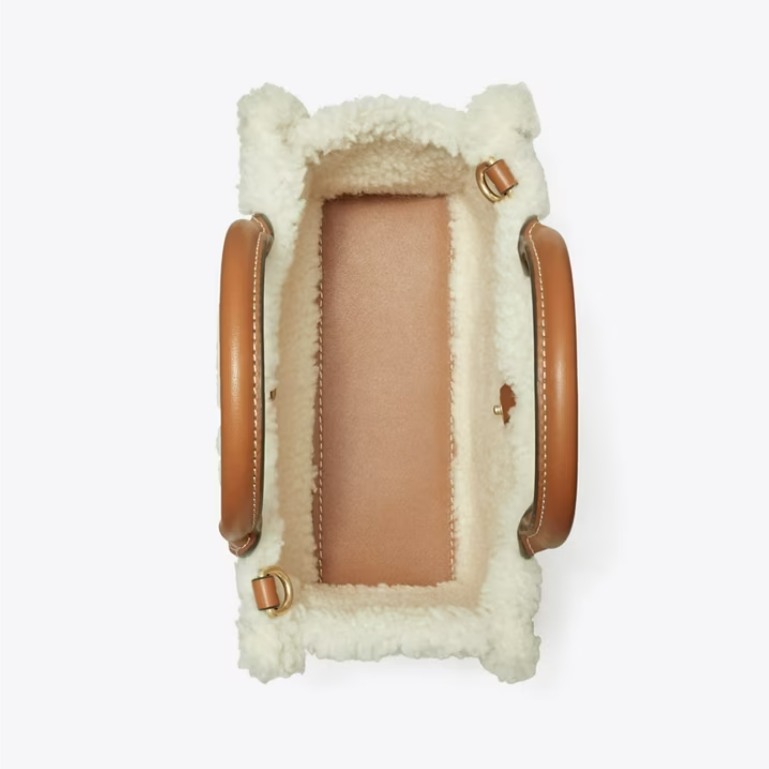 Tory burch deals shearling bag