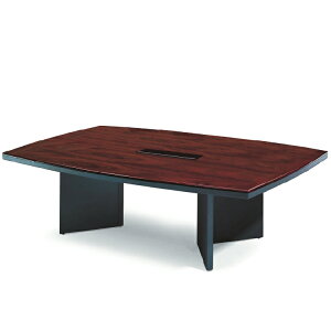 【 IS空間美學】YC全木皮優質船型胡桃木會議桌 (2023-B-156-3) 辦公桌/會議桌/辦公家具