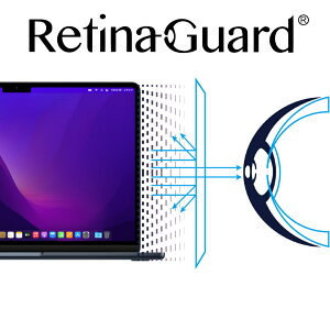 RetinaGuard 視網盾│MacBook Air 13＂ 防藍光保護膜│13吋│2022 M2 適用│SGS認證│非滿版