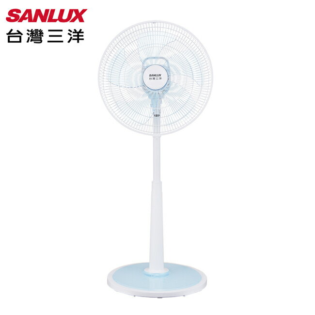 【SANLUX臺灣三洋】16吋DC直流免彎腰遙控電風扇 EF-T16DRA1