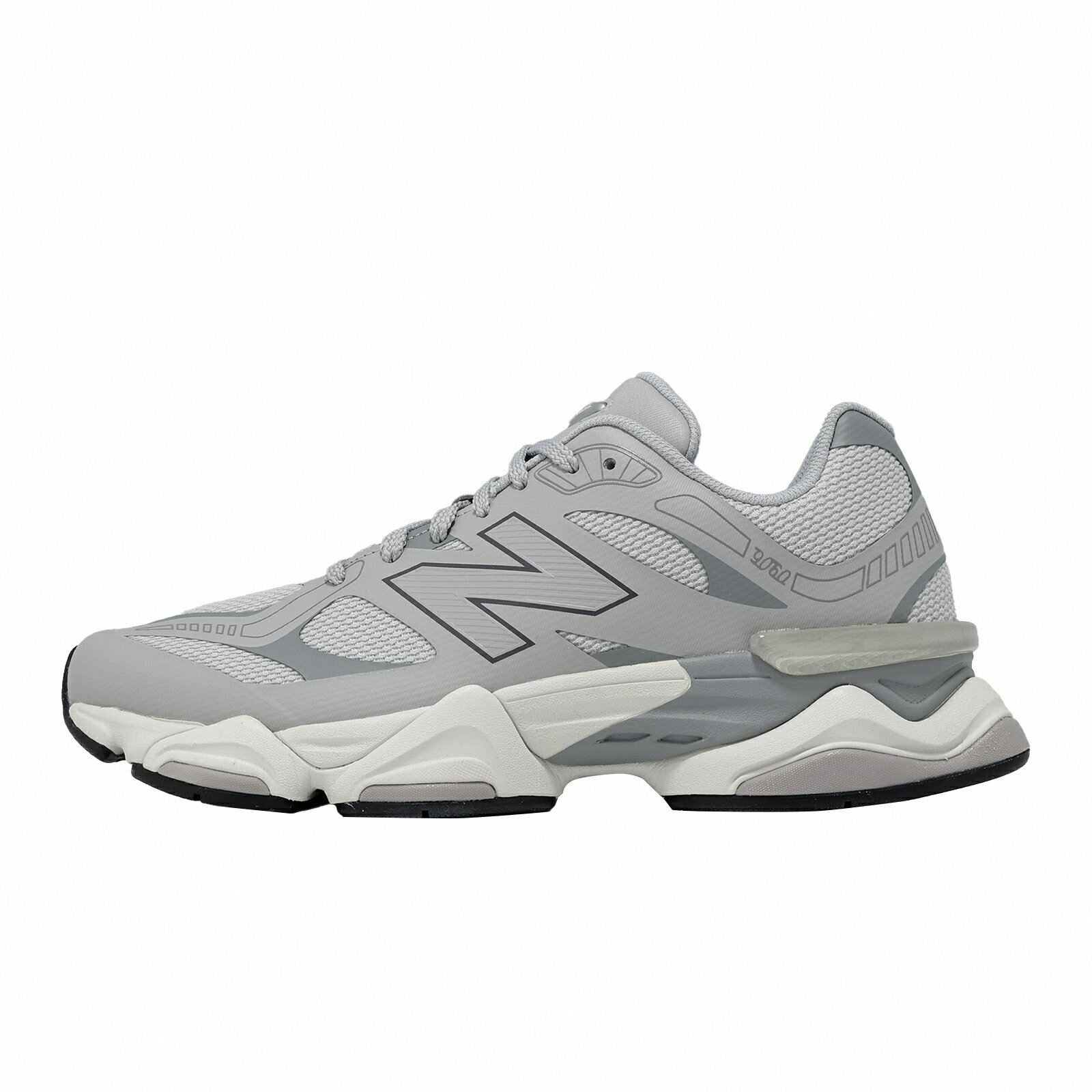 New Balance NB 休閒鞋 9060 男鞋 女鞋 灰 拼接 緩震 運動鞋 U90601NR-D