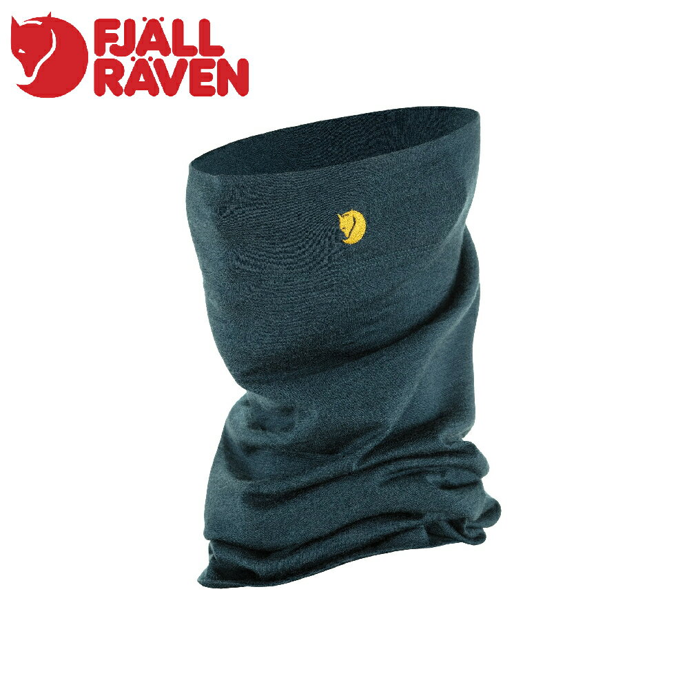 【Fjallraven 小狐狸 Bergtagen Merino圍脖《高山藍》】F13100226/圍巾/頭套/帽子/口罩/眼罩