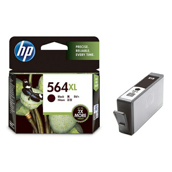 HP 564 XL 高容量黑色原廠墨水匣(CN684WA) 適用 3070a/3520/4610/4620