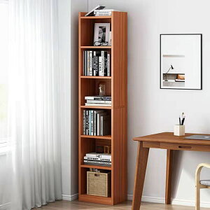 書架落地窄縫小書架客廳書櫃置物架臥室簡易多層簡約角落收納架子