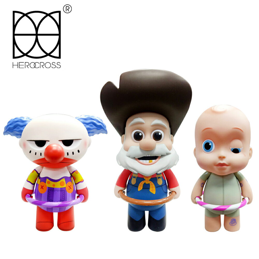 【正版授權】HEROCROSS CFS系列 玩具總動員 公仔 模型 HOOPY 胖胖系列 伴伴系列 小丑 礦工彼得 大寶寶