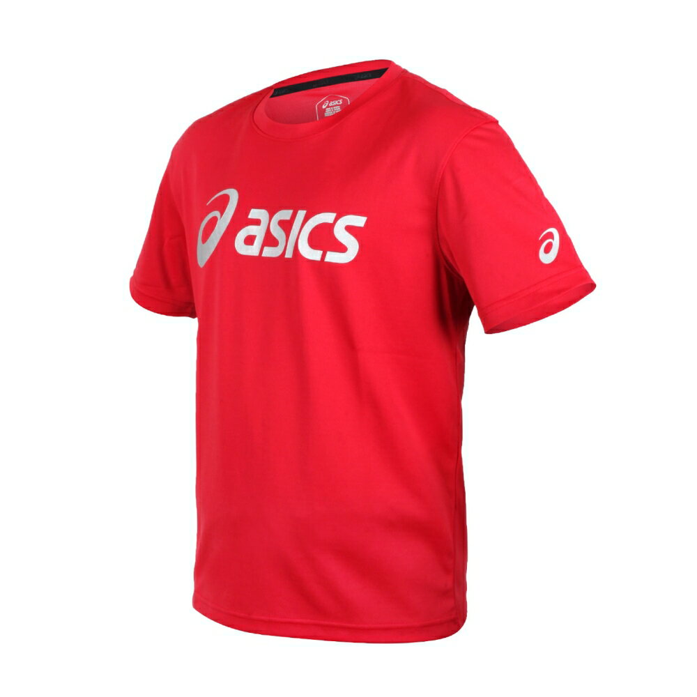 ASICS 男短袖T恤(免運 台灣製 吸濕排汗 上衣 慢跑 路跑 亞瑟士 「K31415-23A」≡排汗專家≡