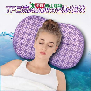 Indian TPE涼感動態分壓記憶枕(35x55cm) 可拆洗式布套 蜂巢網格 散熱 涼感 透氣 枕頭 枕【愛買】