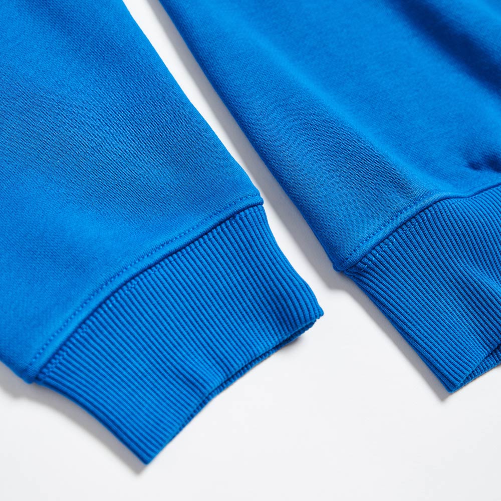 EDWIN 男女款 東京散策系列 富士山LOGO長袖T恤 (藍色) 5