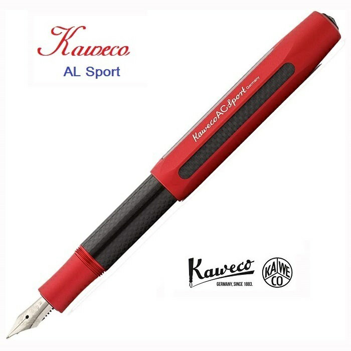 Kaweco Fountain Pen AC SPORT 系列鋼筆*紅桿