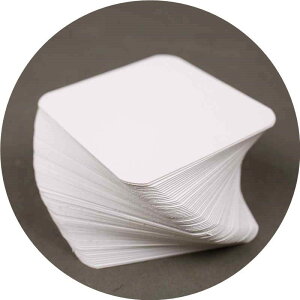 。白白紙單詞白板紙硬卡紙片白卡材料開雙面制作厚卡片藝術張硬