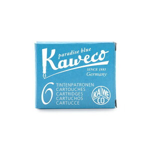 預購商品 德國 KAWECO 歐規卡水 墨水管 天空藍（6支 /小盒）3小盒入 /組 4250278602260
