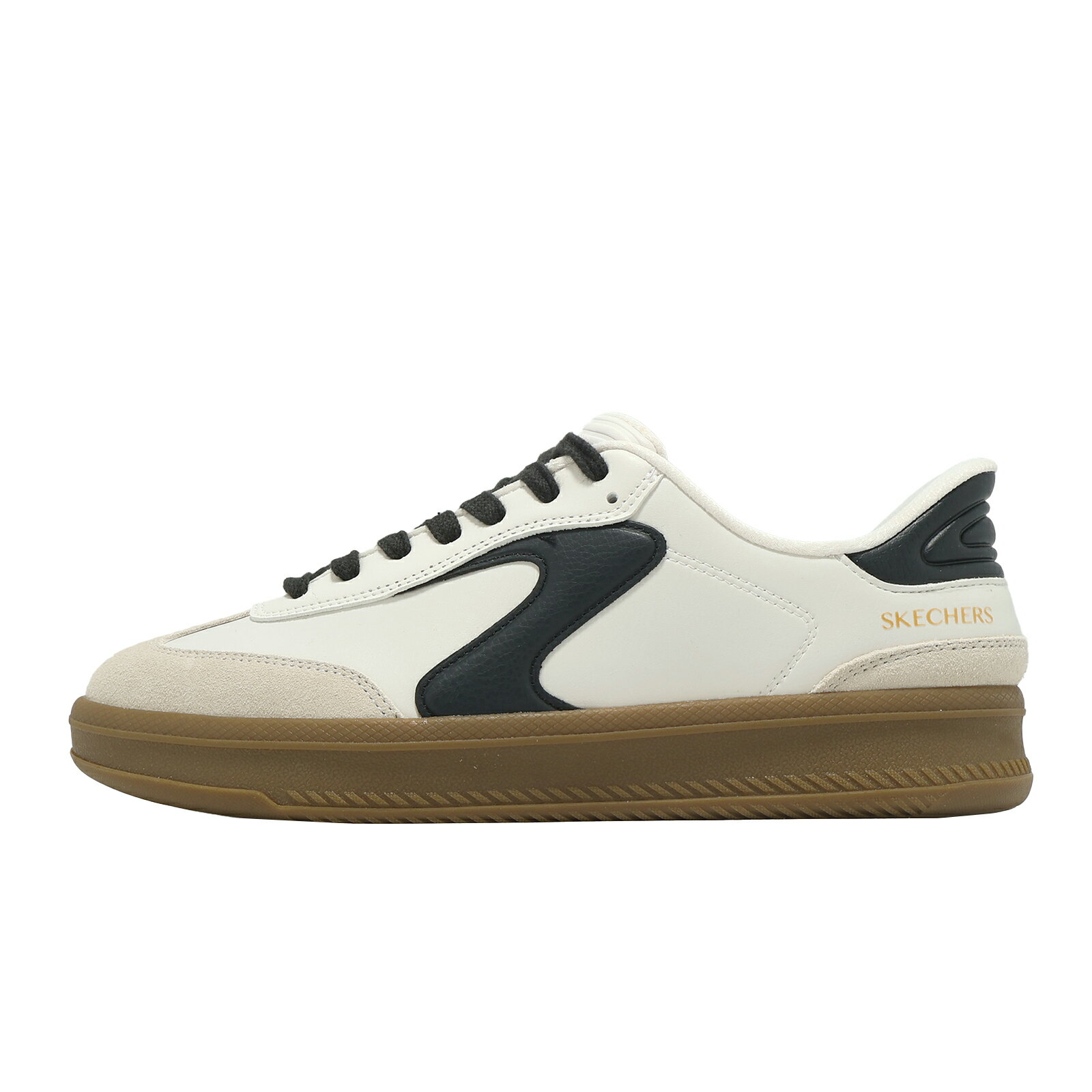 Skechers 休閒鞋 Hotshot Hi Slip-Ins 男鞋 米白 厚底 膠底 德訓鞋 254226WBK