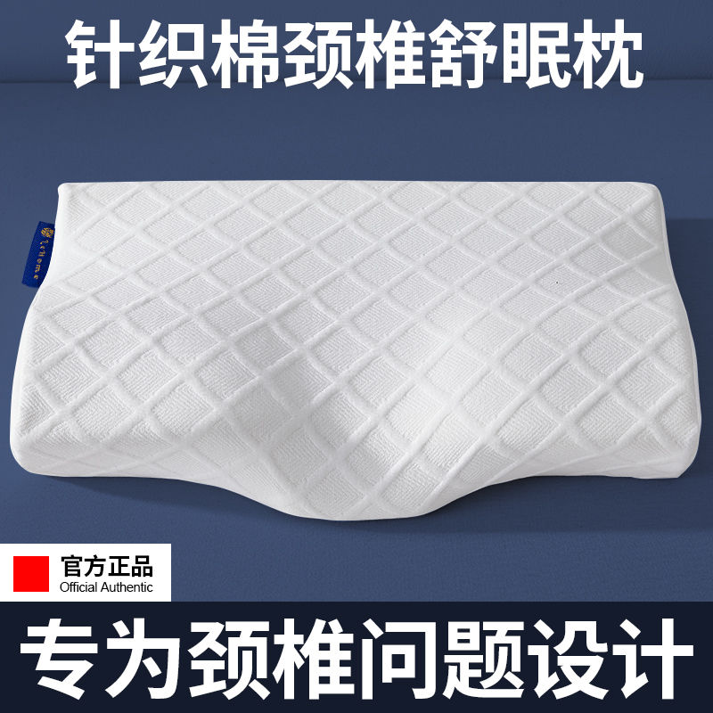 LEHOME記憶棉頸椎護頸枕助眠家用一對裝睡覺專用枕頭枕芯單人一隻