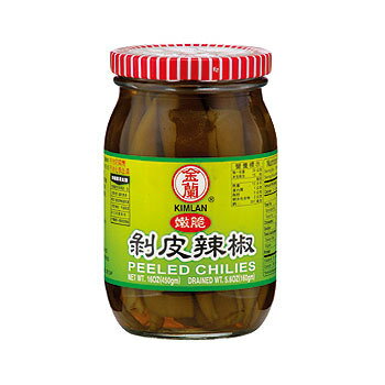 金蘭 剝皮辣椒(450g/罐) [大買家]