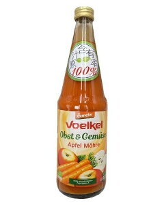 Voelkel 蘋果胡蘿蔔汁700ml/瓶