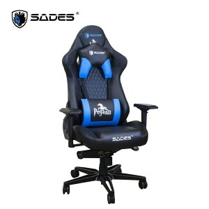 【hd數位3c】SADES Pegasus 天馬座 人體工學電競椅(黑藍/黑白)扶手可調/搖椅傾角/PU/德國萊茵認證