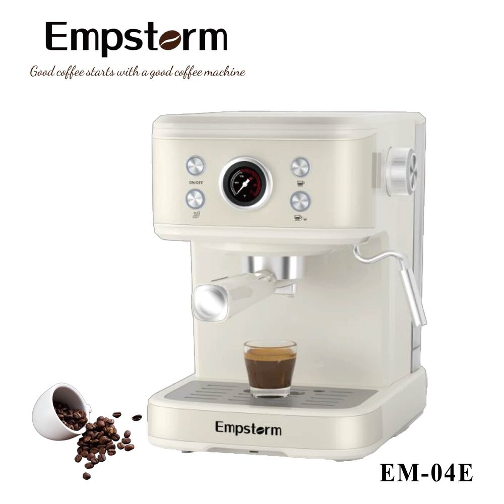 【EMPSTORM】EM-04E 半自動義式咖啡機【三井3C】