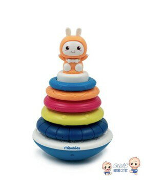 疊疊樂 疊疊樂彩虹圈塔6-10個月寶寶益智音樂0-1歲兒童套圈玩具T 雙十一購物節