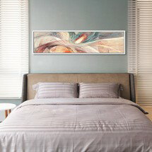 因果抽象裝飾畫現代簡約時尚客廳壁畫臥室床頭掛畫沙發背景牆油畫WY 雙十一購物節