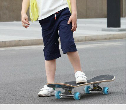 短板滑板 專業雙翹短板滑板初學者成人青少年男女生兒童四輪滑板車成年劃板 萬事屋 雙十一購物節