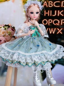 芭比娃娃 60厘米cm洋娃娃套裝超大女孩公主仿真玩具衣服單個布 雙十一購物節