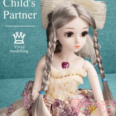 芭比洋娃娃女孩套裝公主單個仿真玩具換裝精致 雙十一購物節