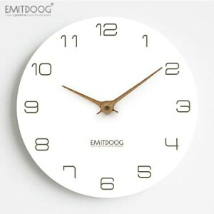 EMITDOOG鐘錶家用玄關掛鐘現代簡約時尚創意潮流臥室靜音掛錶 雙十一購物節