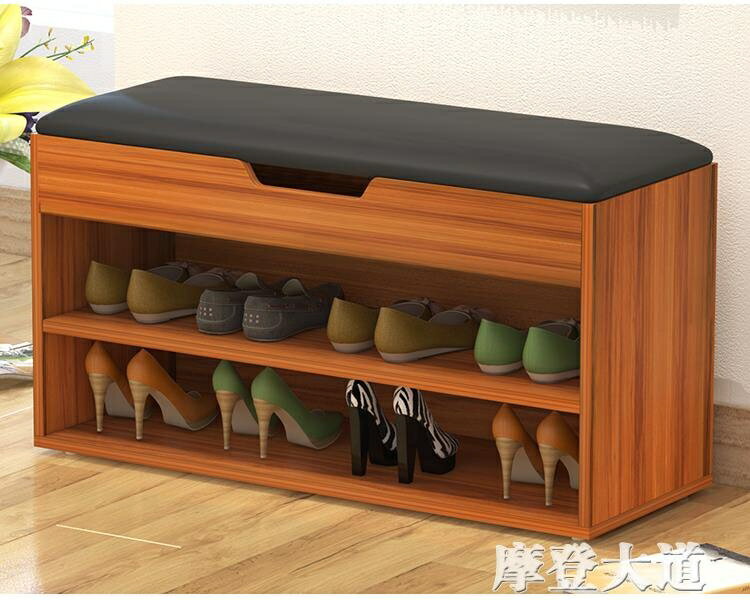 換鞋凳式鞋櫃現代簡約創意鞋架多功能儲物鞋櫃簡易換鞋小鞋櫃 雙十一購物節