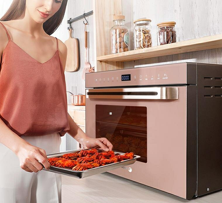 電烤箱 西班牙智慧蒸烤箱家用一體機臺式嵌入式二合一電烤箱 雙十一購物節