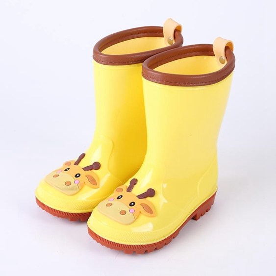 兒童中筒雨靴男童女童雨鞋水鞋 雙十一購物節