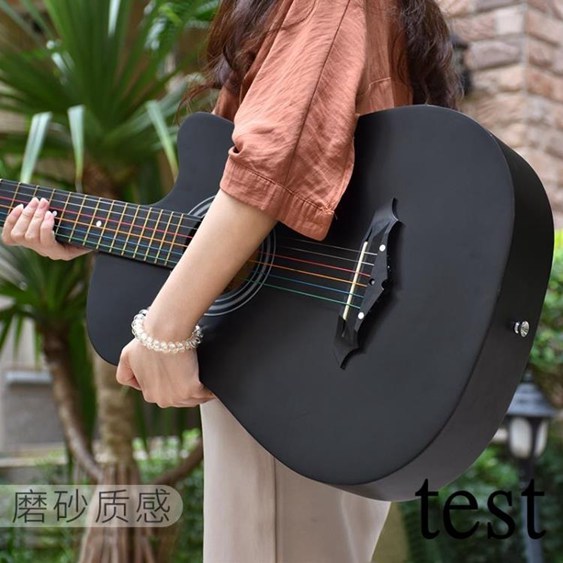 吉他民謠吉他38寸初學者學生男女新手入門練習木通用jita樂器 雙十一購物節