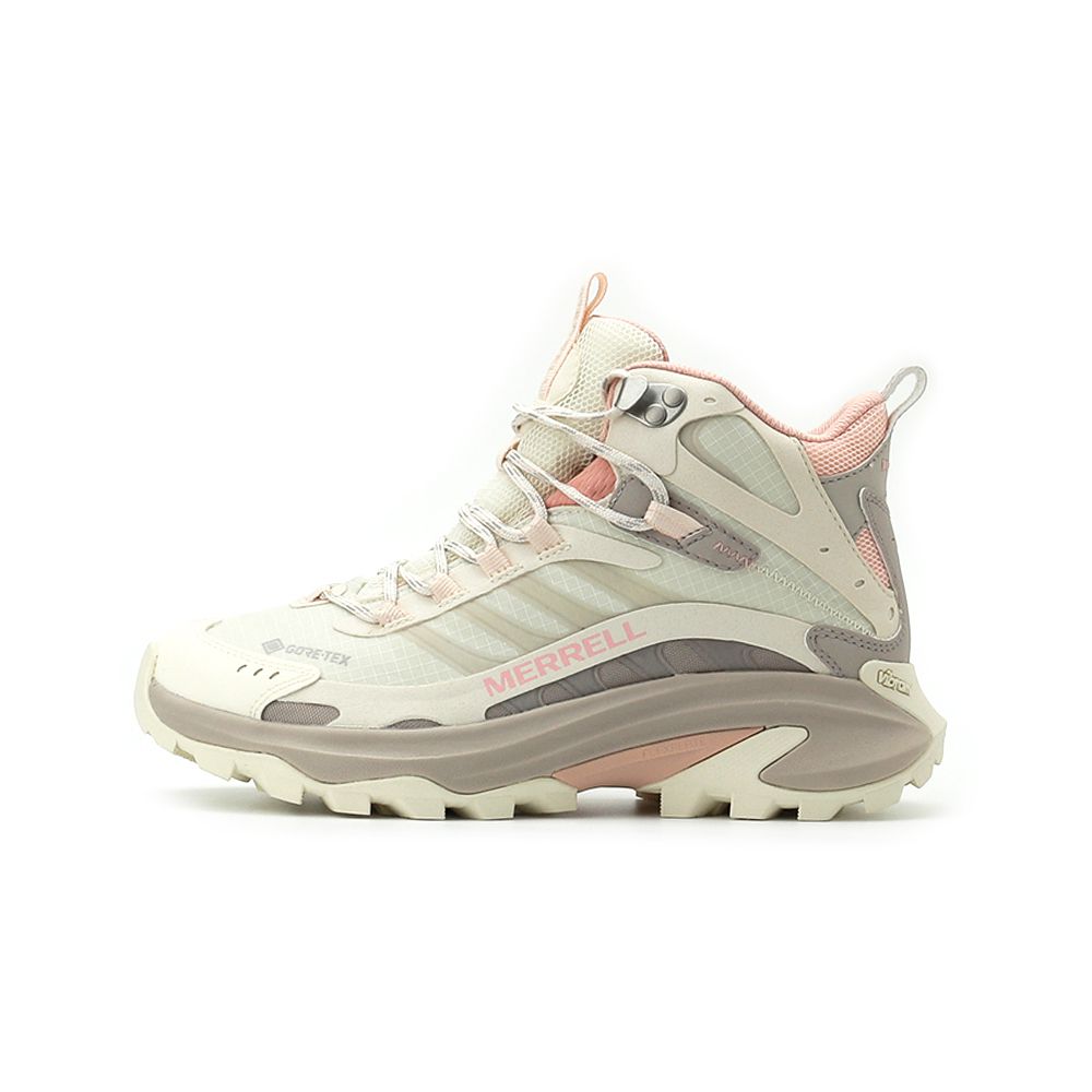 MERRELL MOAB SPEED 2 MID GORE-TEX 防潑水登山鞋 米粉 ML00003463 女鞋 治裝激推