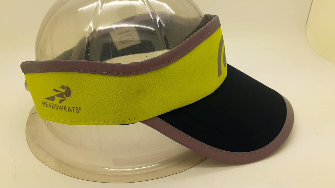 騎跑泳者-HEADSWEATS 美國汗淂運動帽.市場最多款式/花色.四色中空帽,灰色反光布料包邊,晨跑/夜跑安全再提昇. 9