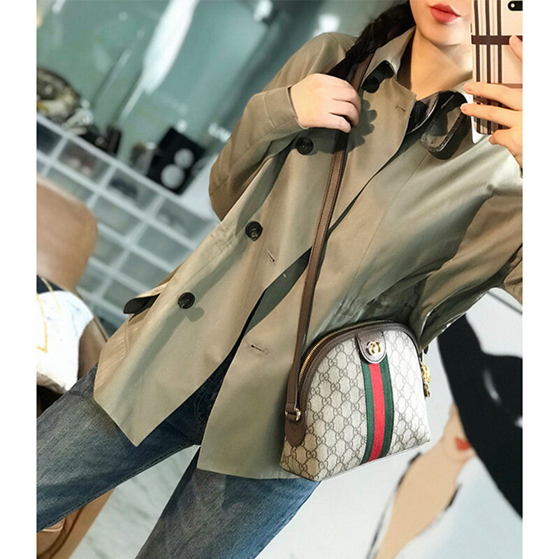 【巴黎精品】風衣外套防風大衣-棉麻短款寬鬆休閒女外套a1di38