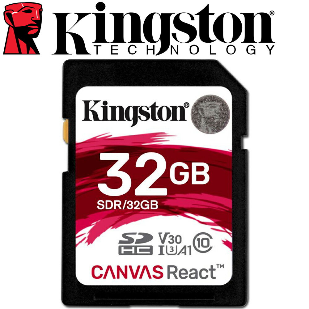 Kingston 金士頓 32GB SDHC SD UHS-I U3 V30 A1 記憶卡 SDR/32GB