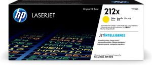【最高22%回饋 滿額再折400】 HP 212X 黃色原廠 LaserJet 高容量碳粉匣 (W2122X) For HP LaserJet M555 / M578系列