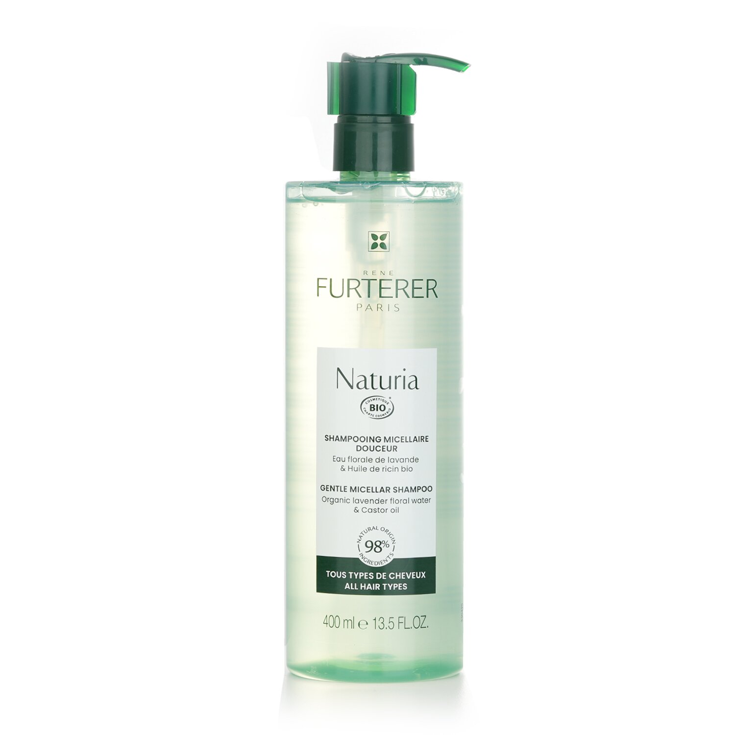 RF荷那法蕊 Rene Furterer - Naturia 溫和膠束洗髮水(所有髮質)