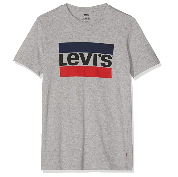 Levi's T恤 短袖 純棉 男裝 LOGO款 T恤 短袖 短T-Shirt 圓領上衣 L39636 灰色(現貨)▶指定Outlet商品5折起☆現貨【送禮首選★APP下單點數4倍送】