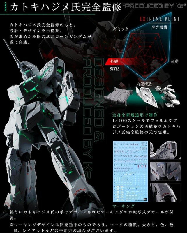 【鋼普拉】台灣現貨 導光設計 獨角獸鋼彈 BANDAI MGEX 1/100 UNICORN GUNDAM Ver.Ka 7