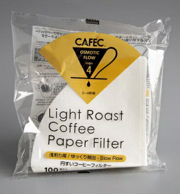 金時代書香咖啡 CAFEC 三洋 T-92 錐形漂白淺焙專用濾紙 04 2-4人用 100入/包 CFD-04-T-92-100W