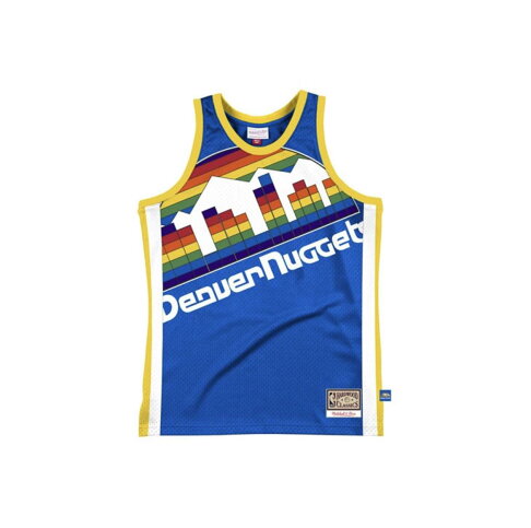 【毒】美國代購 M&N 絕版 經典復古礦山球衣 NBA 丹佛金塊 西區冠軍 送NBA手環【領券折222|Cube卡+APP下單最高10%回饋】 0