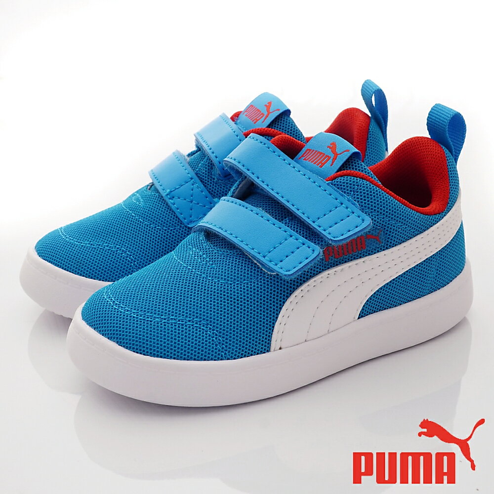 PUMA運動童鞋-輕量經典運動鞋371759-10海洋藍白(寶寶段)